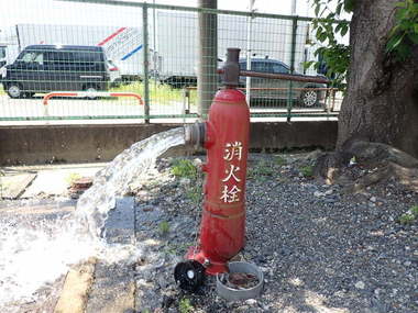 写真：消火栓