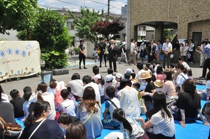 写真：まつりステージの様子