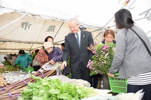 写真:園芸祭会場の様子