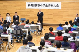 写真：将棋大会の様子