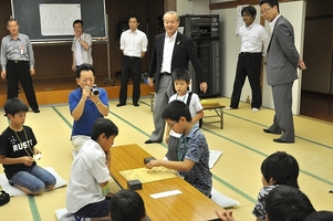 写真：将棋大会の様子