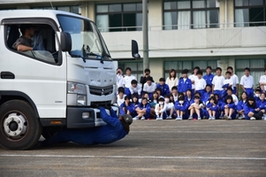 写真：交通安全教室の様子