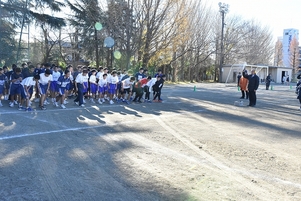 写真：ロードレース大会の様子