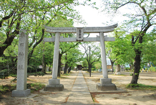 写真：春日神社鳥居