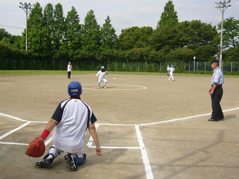 写真：塚越公園内野球場