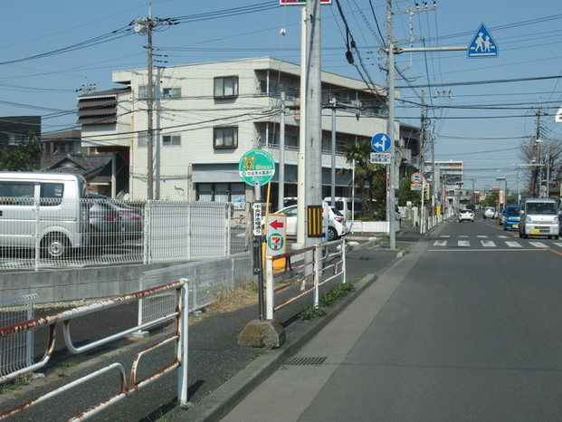 バス停留所の写真