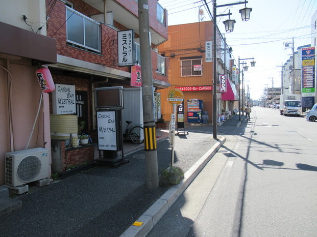 バス停留所の写真