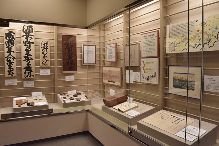 写真：歴史民俗資料館展示室