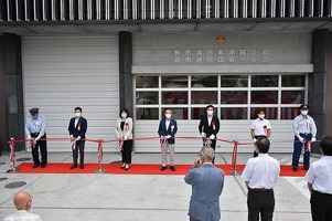 写真：開署式の様子