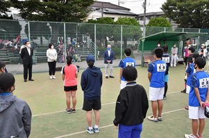 写真：市長挨拶の様子