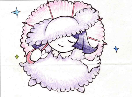 傘を差した女の子のイラスト