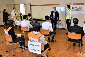 写真：訓練の様子