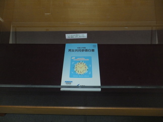 写真：令和3年度6月の2F展示図書