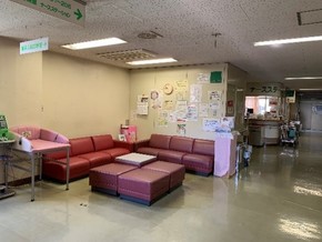 写真:2階病棟デイコーナー