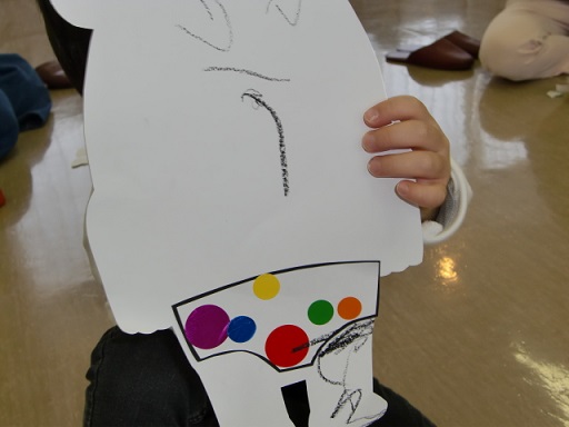 写真:子どもが制作した力作