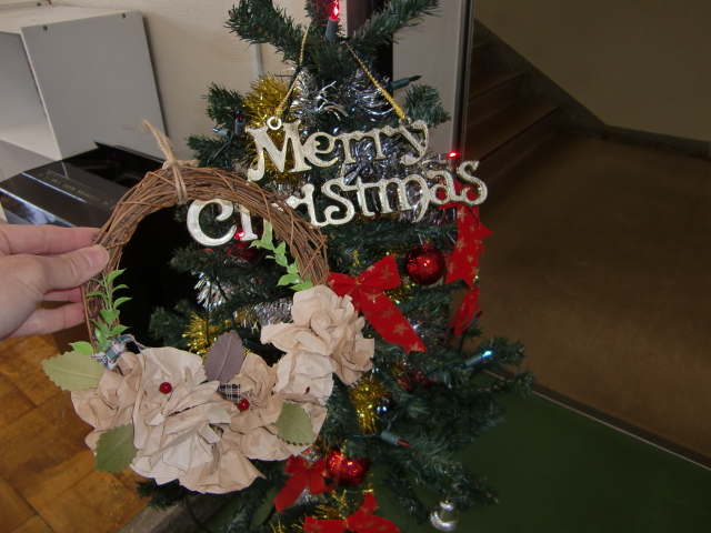 写真:児童センターのクリスマスツリー