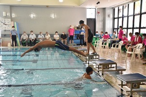 写真:第59回市民水泳大会の様子