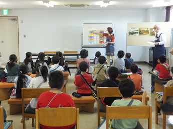 写真：南小の施設見学がありました