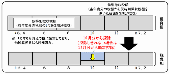 年金特徴　定額減税イメージ