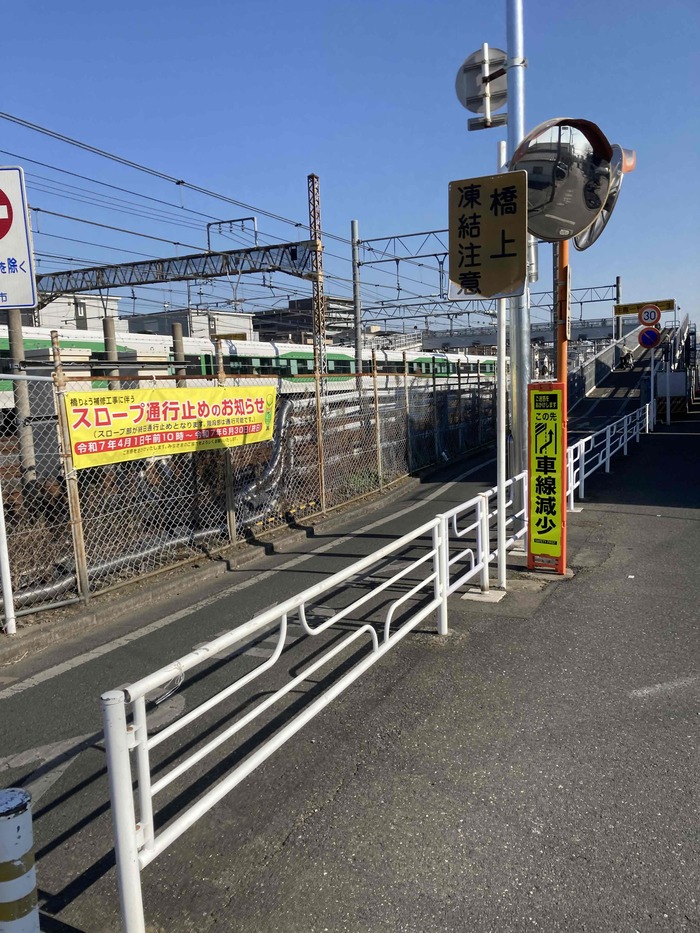 写真（蕨跨線人道橋）
