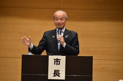 写真：くるるでの市長タウンミーティングの様子