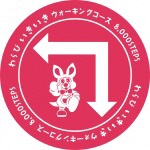 路面シート8000歩画像