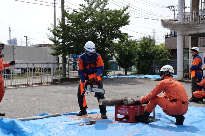 写真:器具取扱い訓練2