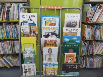 写真：児童展示コーナー