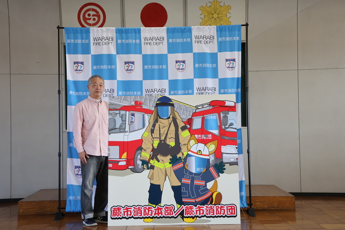 顔出しパネルの写真