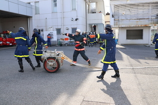 ホース延長訓練