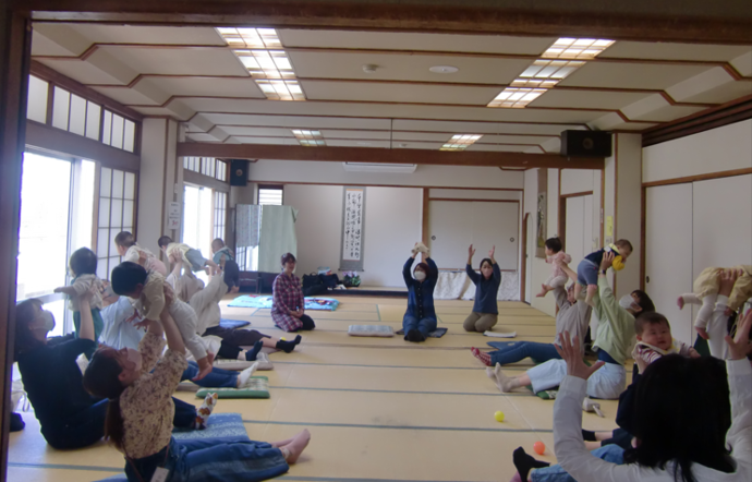 写真:Mammaひろばの様子