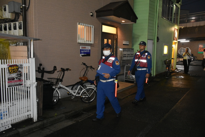 徒歩パトロール3